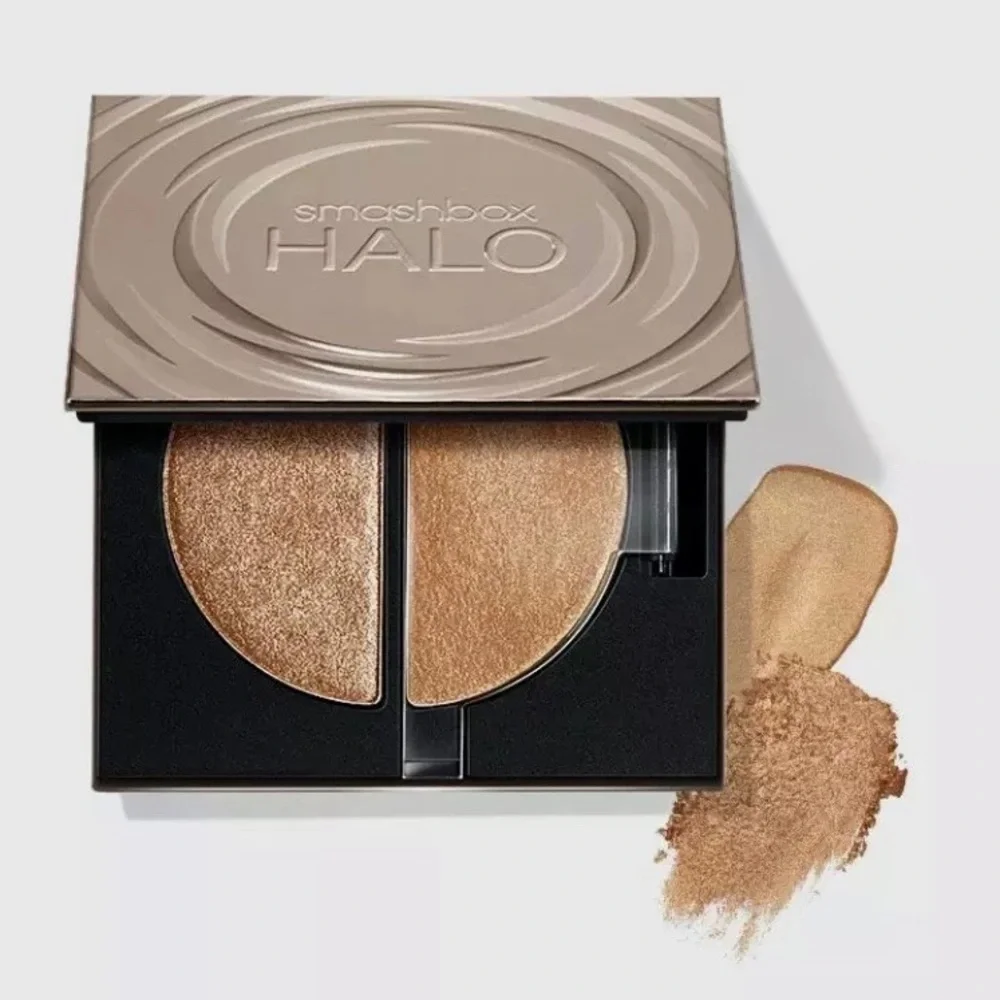 Smashbox Halo Glow Highlighter Duo - Golden Pearl 0.17oz (5g)